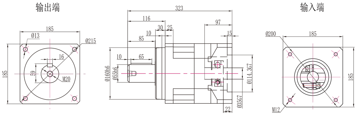 AB190 一级外形图