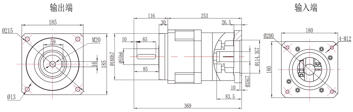 AB190 二级外形图