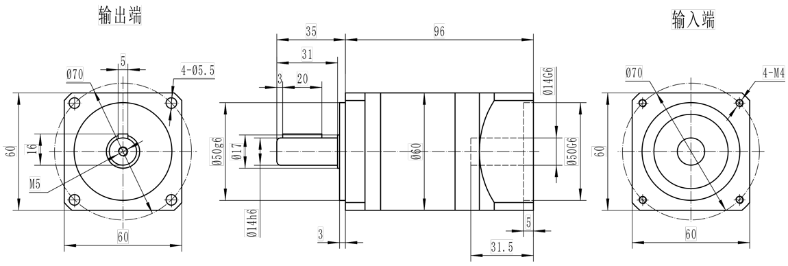 PLF60 二级外形图